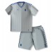 Camiseta Everton Jarrad Branthwaite #32 Tercera Equipación Replica 2023-24 para niños mangas cortas (+ Pantalones cortos)